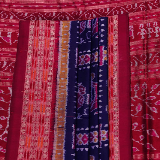 Handloom Sambalpuri Ikkat Silk Saree Handloom Saree_Sambalpuri Silk Priyadarshini Handloom 