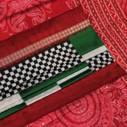 Handloom Sambalpuri Ikkat Silk Saree Handloom Saree_Sambalpuri Silk Priyadarshini Handloom 