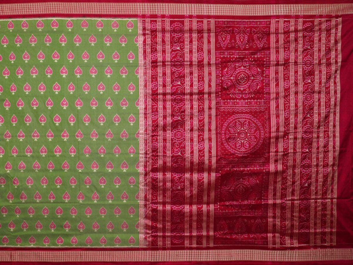 Handloom Sambalpuri Ikkat Silk Saree Handloom Saree_Sambalpuri Silk Priyadarshini Handloom 