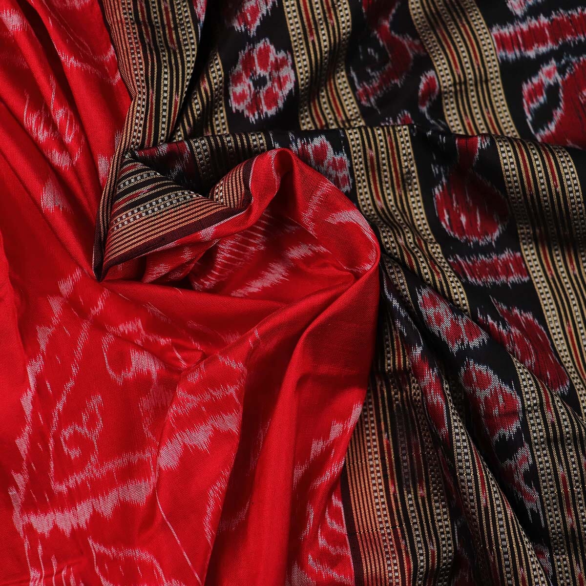 Handloom Sambalpuri Ikkat Silk Saree Handloom Saree_Sambalpuri Silk Priyadarshini Handloom 