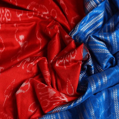 Handloom Sambalpuri Ikkat Silk Saree Handloom Saree_Sambalpuri Silk Priyadarshini Handloom 