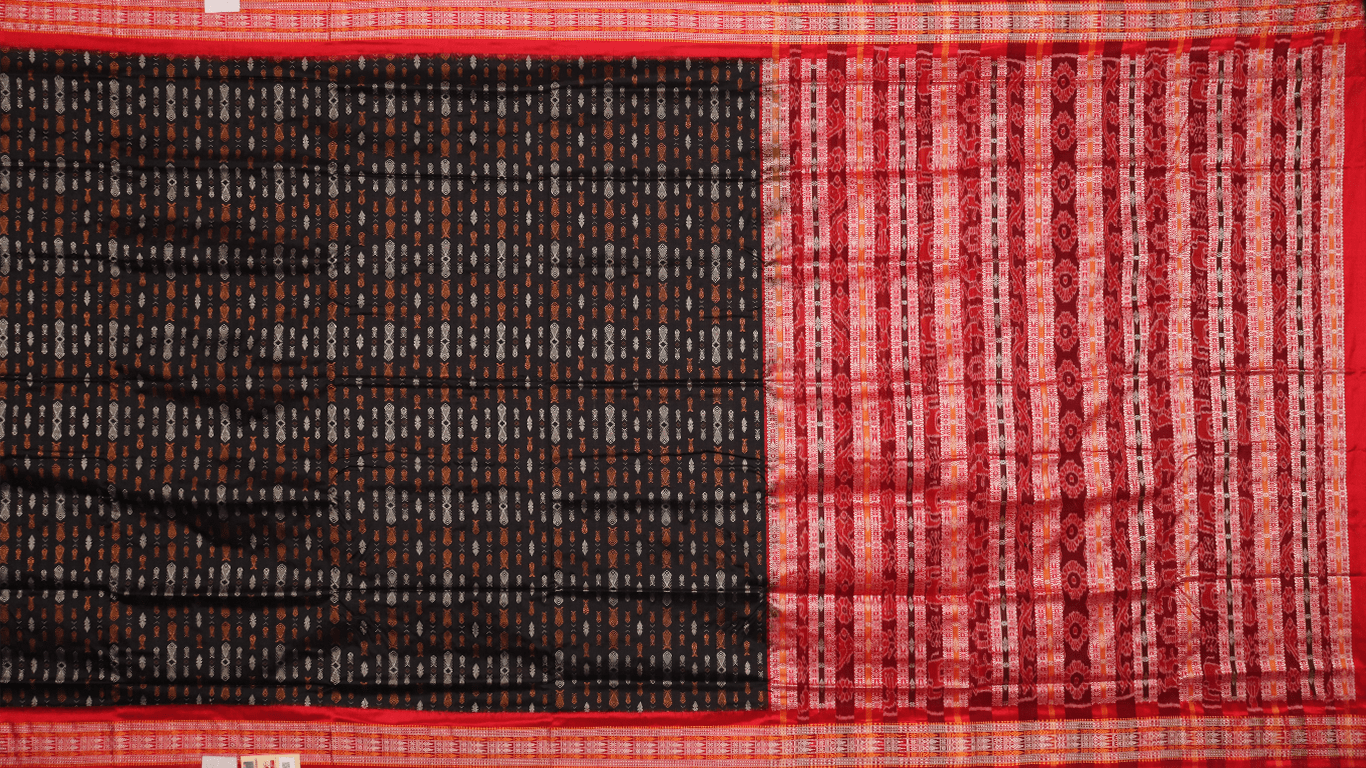 Handloom Sambalpuri Ikkat Silk Saree Handloom Saree_Sambalpuri Silk Priyadarshini Handloom 
