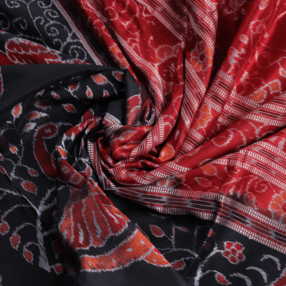 Handloom Sambalpuri Ikkat Silk Saree Handloom Saree_Sambalpuri Silk Priyadarshini Handloom 
