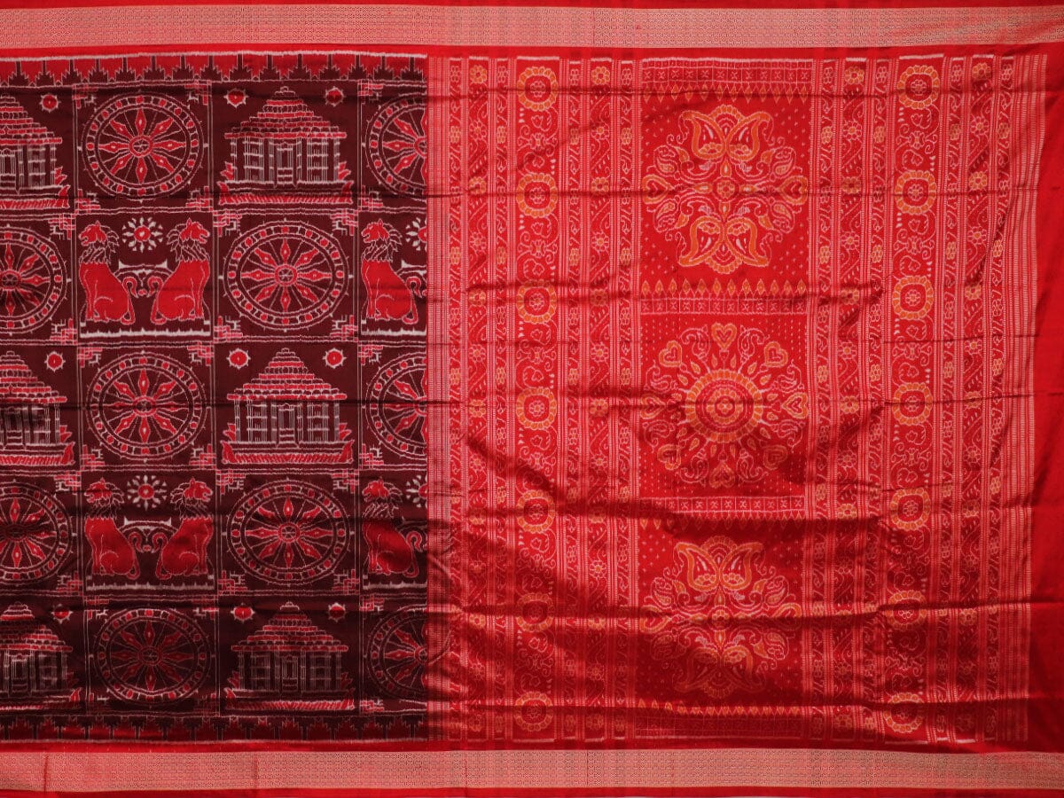 Handloom Sambalpuri Ikkat Silk Saree Handloom Saree_Sambalpuri Silk Priyadarshini Handloom 