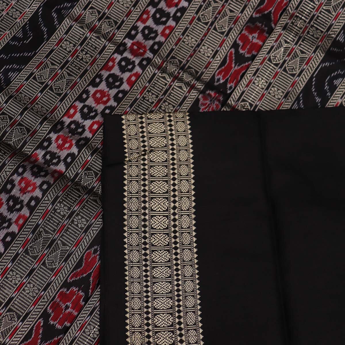 Handloom Sambalpuri Ikkat Silk Saree Handloom Saree_Sambalpuri Silk Priyadarshini Handloom 
