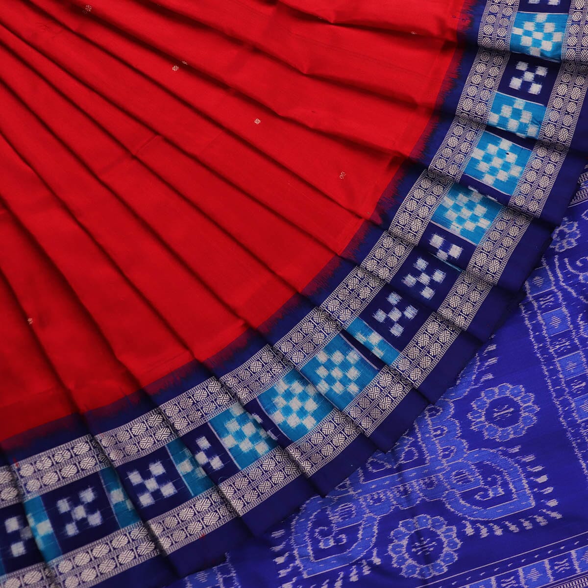 Handloom Sambalpuri Ikkat Silk Saree Handloom Saree_Sambalpuri Silk Priyadarshini Handloom 