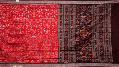 Handloom Sambalpuri Ikkat Silk Saree Handloom Saree_Sambalpuri Silk Priyadarshini Handloom 
