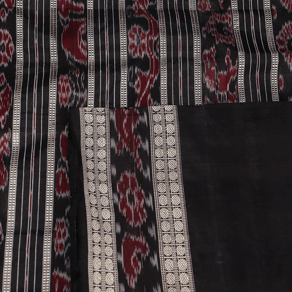 Handloom Sambalpuri Ikkat Silk Saree Handloom Saree_Sambalpuri Silk Priyadarshini Handloom 