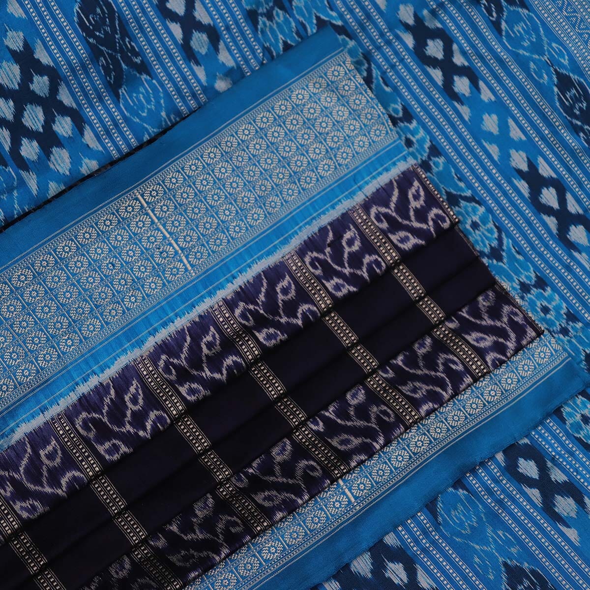 Handloom Sambalpuri Ikkat Silk Saree Handloom Saree_Sambalpuri Silk Priyadarshini Handloom 
