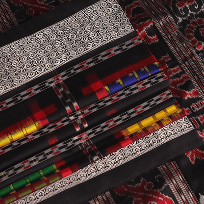 Handloom Sambalpuri Ikkat Silk Saree Handloom Saree_Sambalpuri Silk Priyadarshini Handloom 