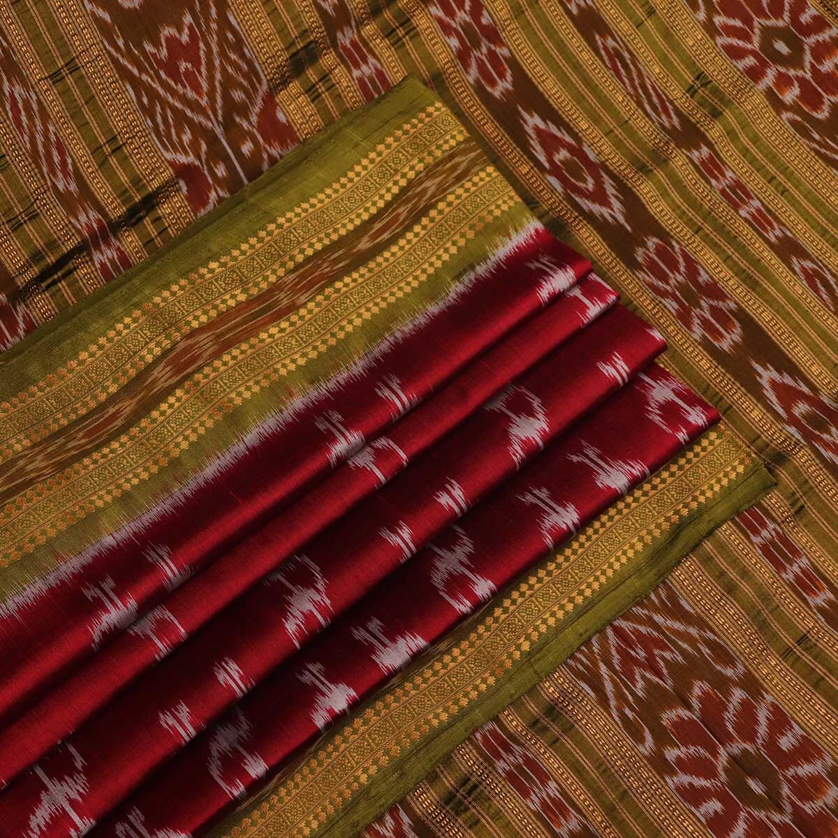 Handloom Sambalpuri Ikkat Silk Saree Handloom Saree_Sambalpuri Silk Priyadarshini Handloom 