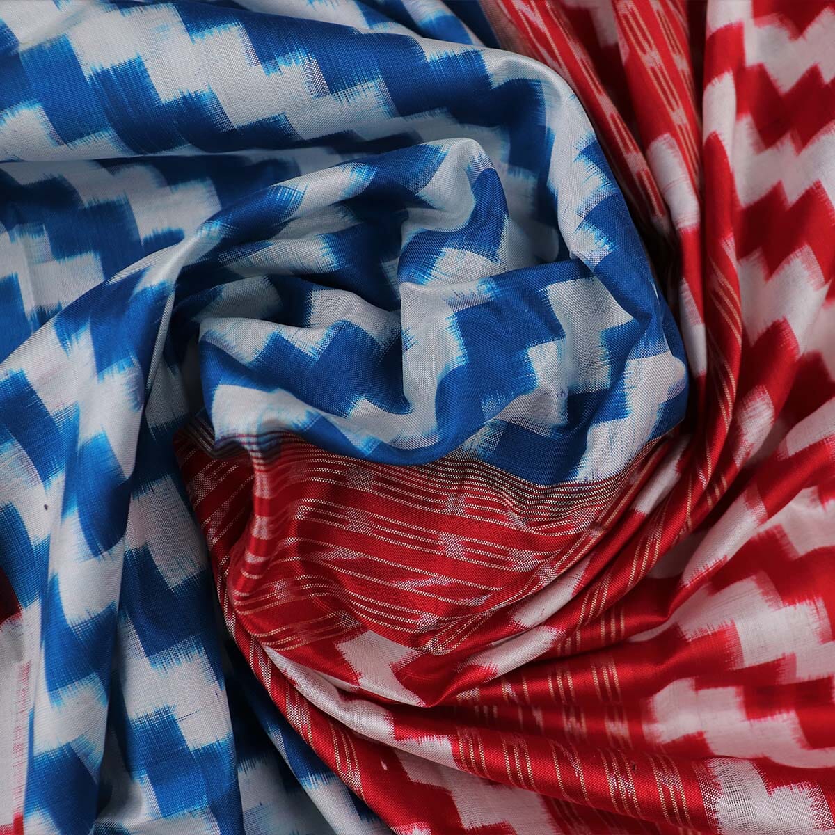Handloom Sambalpuri Ikkat Silk Saree Handloom Saree_Sambalpuri Silk Priyadarshini Handloom 