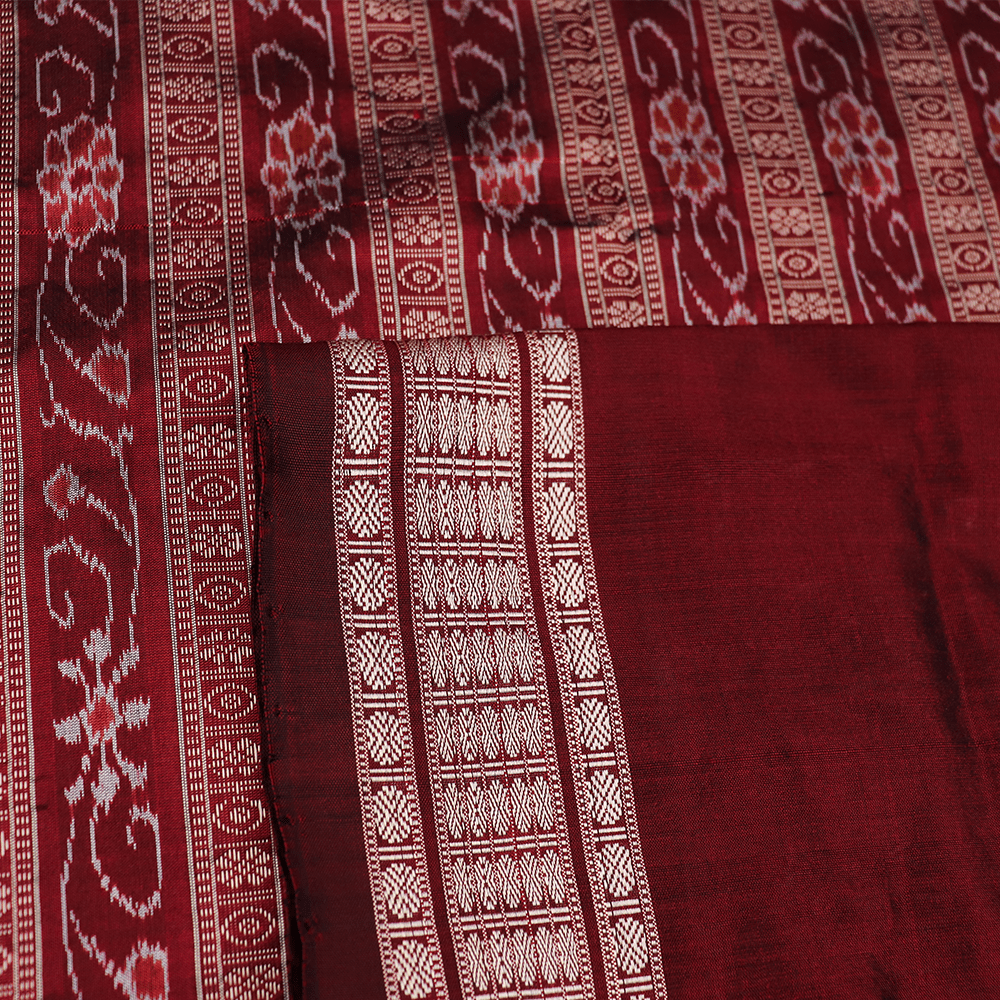 Handloom Sambalpuri Ikkat Silk Saree Handloom Saree_Sambalpuri Silk Priyadarshini Handloom 