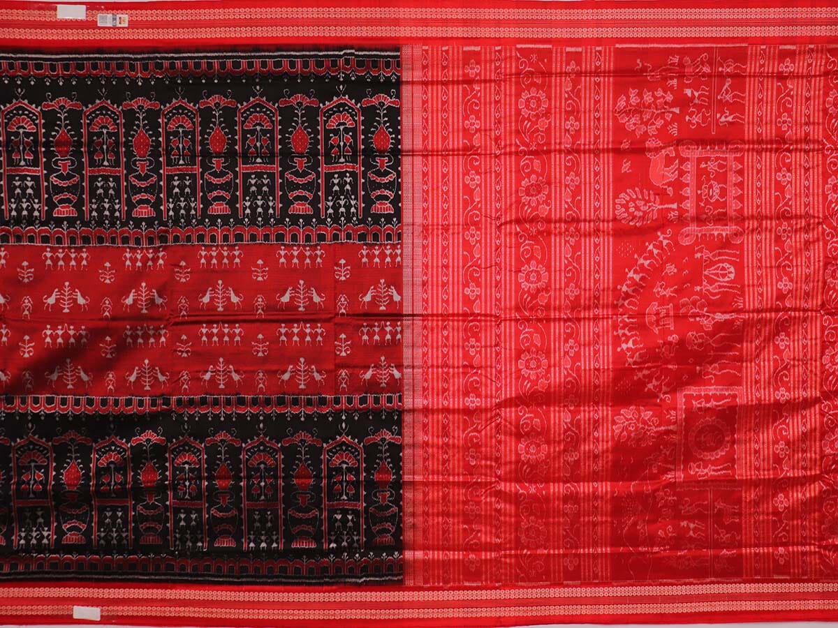 Handloom Sambalpuri Ikkat Silk Saree Handloom Saree_Sambalpuri Silk Priyadarshini Handloom 