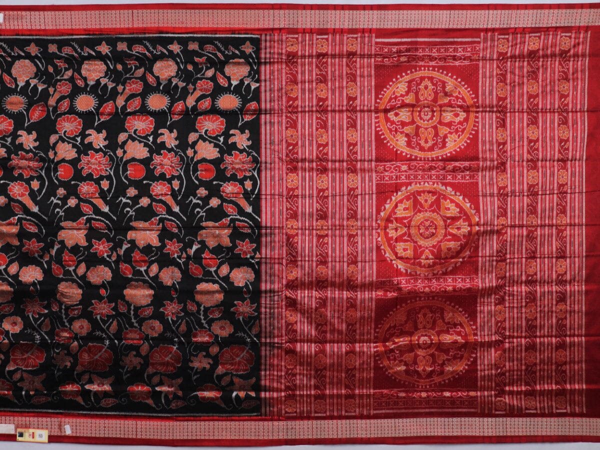 Handloom Sambalpuri Ikkat Silk Saree Handloom Saree_Sambalpuri Silk Priyadarshini Handloom 