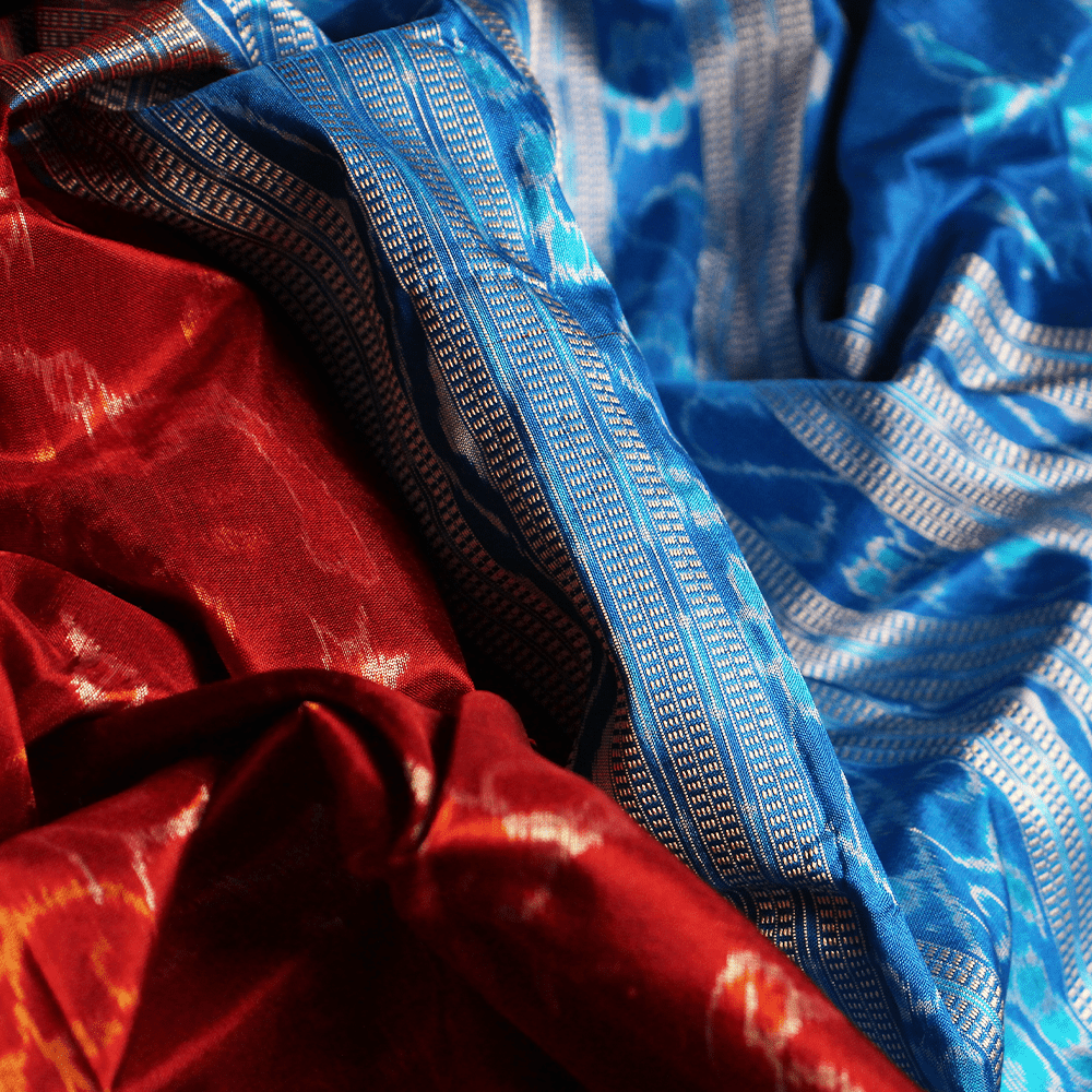 Handloom Sambalpuri Ikkat Silk Saree Handloom Saree_Sambalpuri Silk Priyadarshini Handloom 