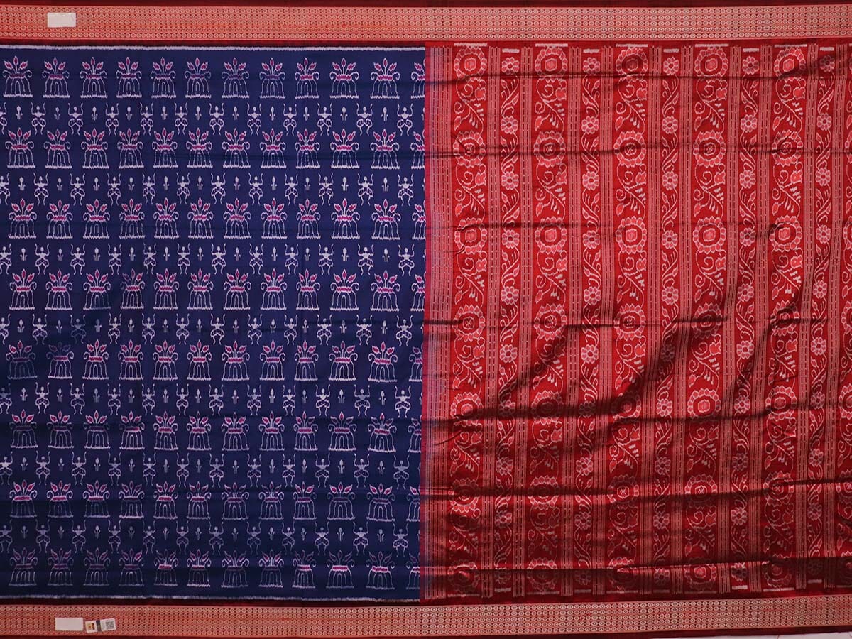Handloom Sambalpuri Ikkat Silk Saree Handloom Saree_Sambalpuri Silk Priyadarshini Handloom 