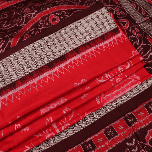 Handloom Sambalpuri Ikkat Silk Saree Handloom Saree_Sambalpuri Silk Priyadarshini Handloom 