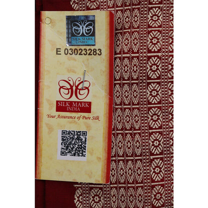 Handloom Sambalpuri Ikkat Silk Saree Handloom Saree_Sambalpuri Silk Priyadarshini Handloom 