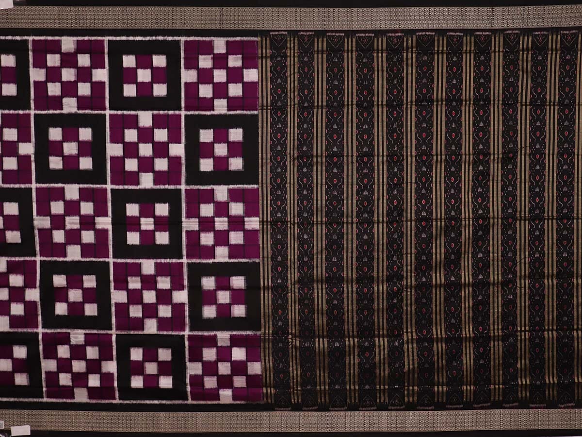 Handloom Sambalpuri Ikkat Silk Saree Handloom Saree_Sambalpuri Silk Priyadarshini Handloom 