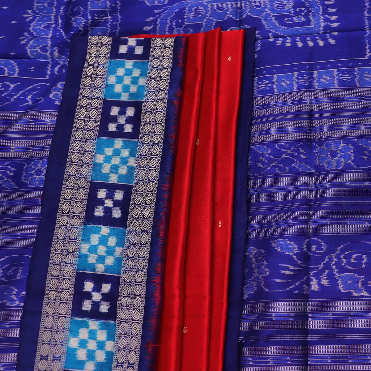 Handloom Sambalpuri Ikkat Silk Saree Handloom Saree_Sambalpuri Silk Priyadarshini Handloom 