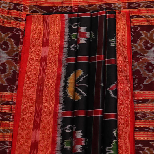 Handloom Sambalpuri Ikkat Silk Saree Handloom Saree_Sambalpuri Silk Priyadarshini Handloom 