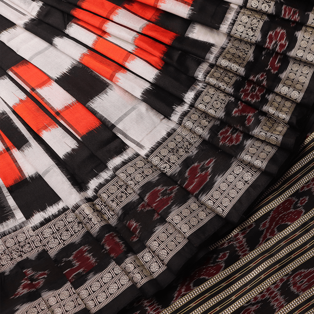 Handloom Sambalpuri Ikkat Silk Saree Handloom Saree_Sambalpuri Silk Priyadarshini Handloom 