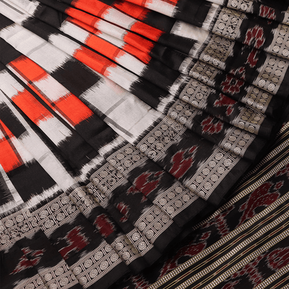 Handloom Sambalpuri Ikkat Silk Saree Handloom Saree_Sambalpuri Silk Priyadarshini Handloom 