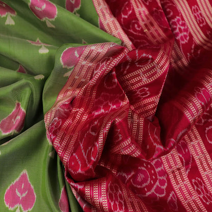 Handloom Sambalpuri Ikkat Silk Saree Handloom Saree_Sambalpuri Silk Priyadarshini Handloom 