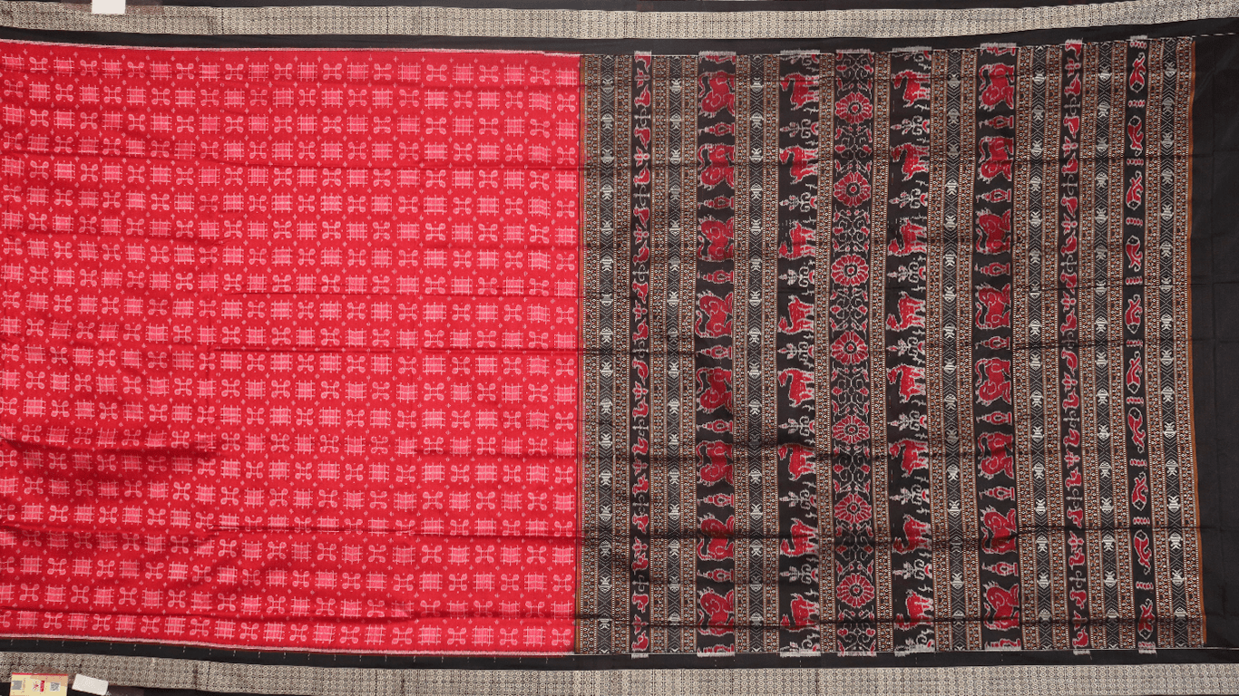 Handloom Sambalpuri Ikkat Silk Saree Handloom Saree_Sambalpuri Silk Priyadarshini Handloom 