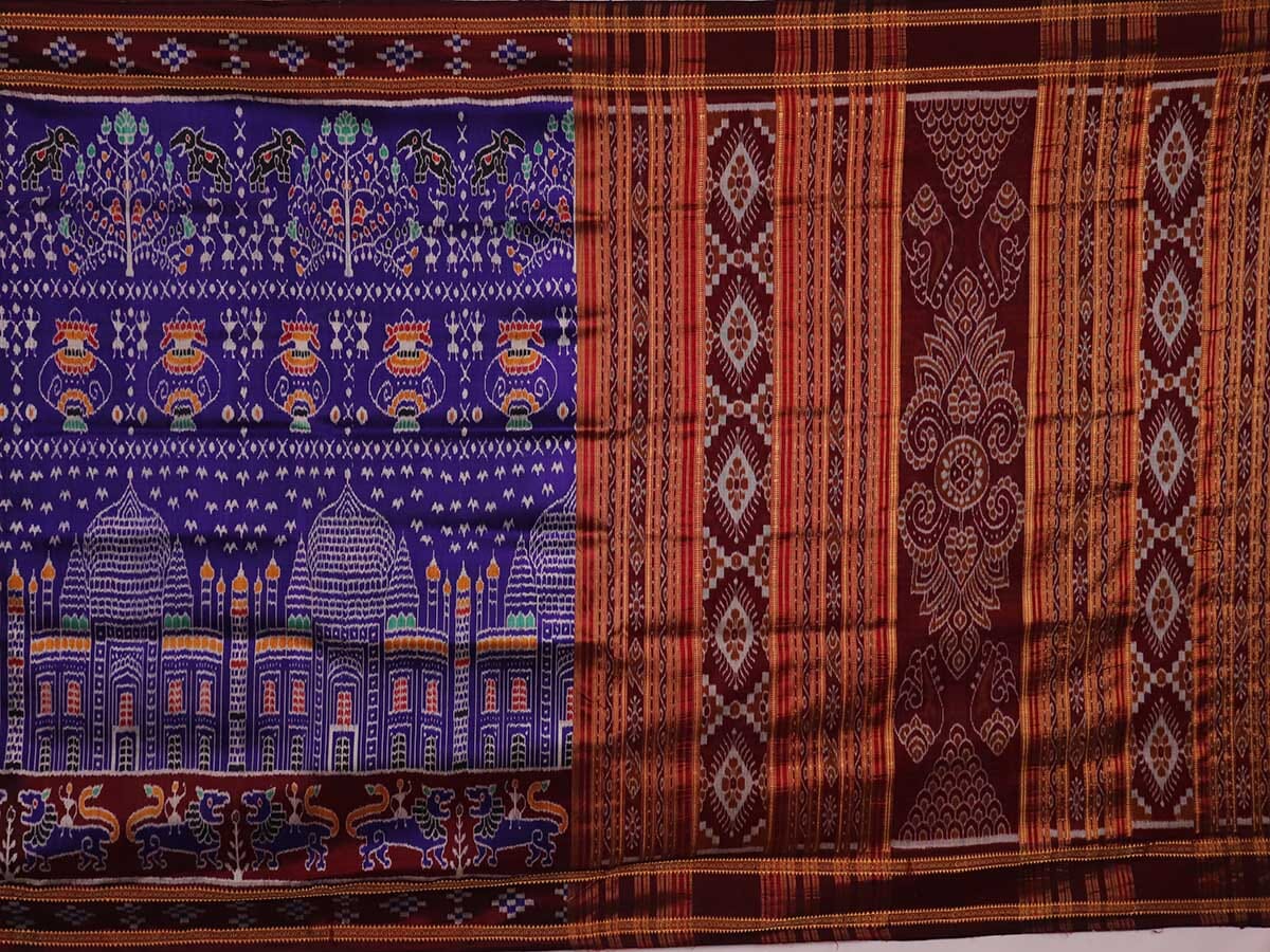 Handloom Sambalpuri Ikkat Silk Saree Handloom Saree_Sambalpuri Silk Priyadarshini Handloom 