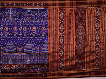 Handloom Sambalpuri Ikkat Silk Saree Handloom Saree_Sambalpuri Silk Priyadarshini Handloom 