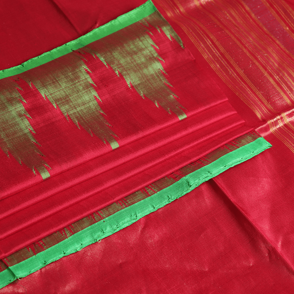 Handloom Sambalpuri Ikkat Silk Saree Handloom Saree_Sambalpuri Silk Priyadarshini Handloom 