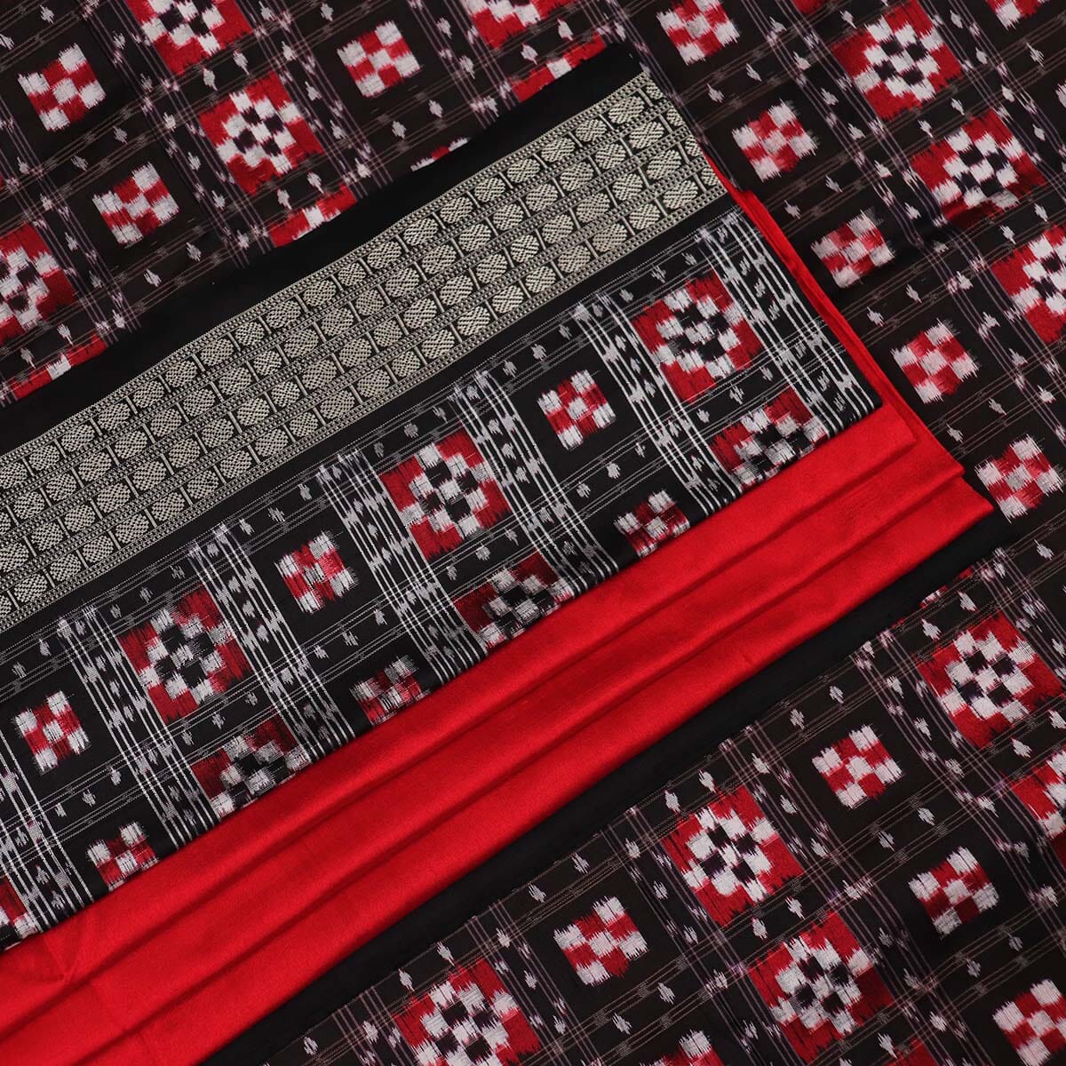 Handloom Sambalpuri Ikkat Silk Saree Handloom Saree_Sambalpuri Silk Priyadarshini Handloom 