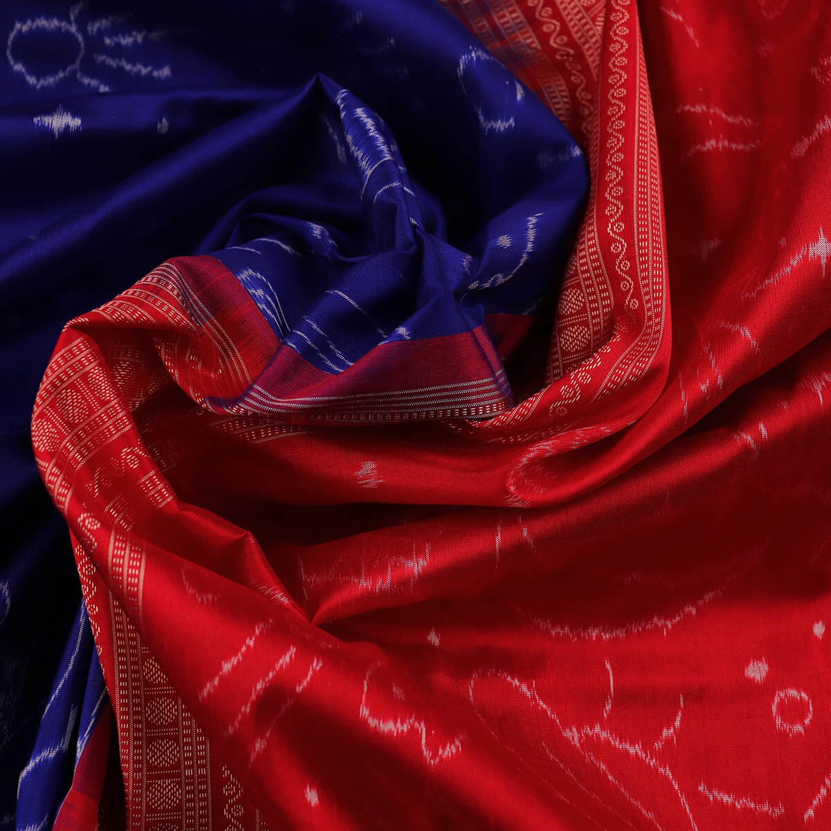 Handloom Sambalpuri Ikkat Silk Saree Handloom Saree_Sambalpuri Silk Priyadarshini Handloom 