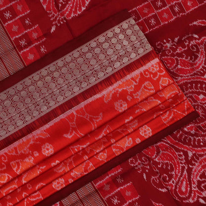 Handloom Sambalpuri Ikkat Silk Saree Handloom Saree_Sambalpuri Silk Priyadarshini Handloom 