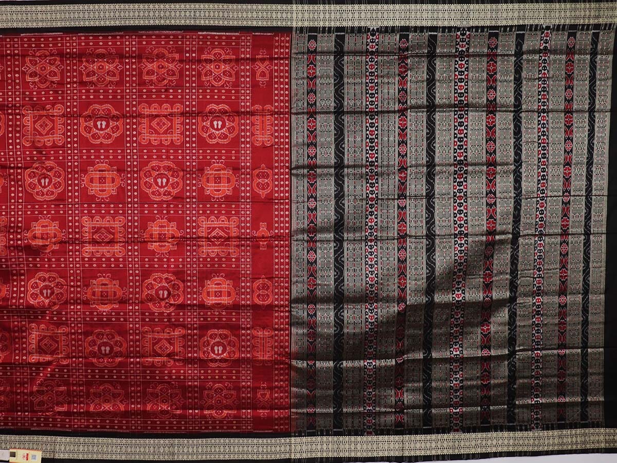 Handloom Sambalpuri Ikkat Silk Saree Handloom Saree_Sambalpuri Silk Priyadarshini Handloom 