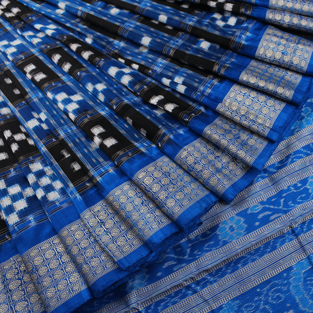 Handloom Sambalpuri Ikkat Silk Saree Handloom Saree_Sambalpuri Silk Priyadarshini Handloom 