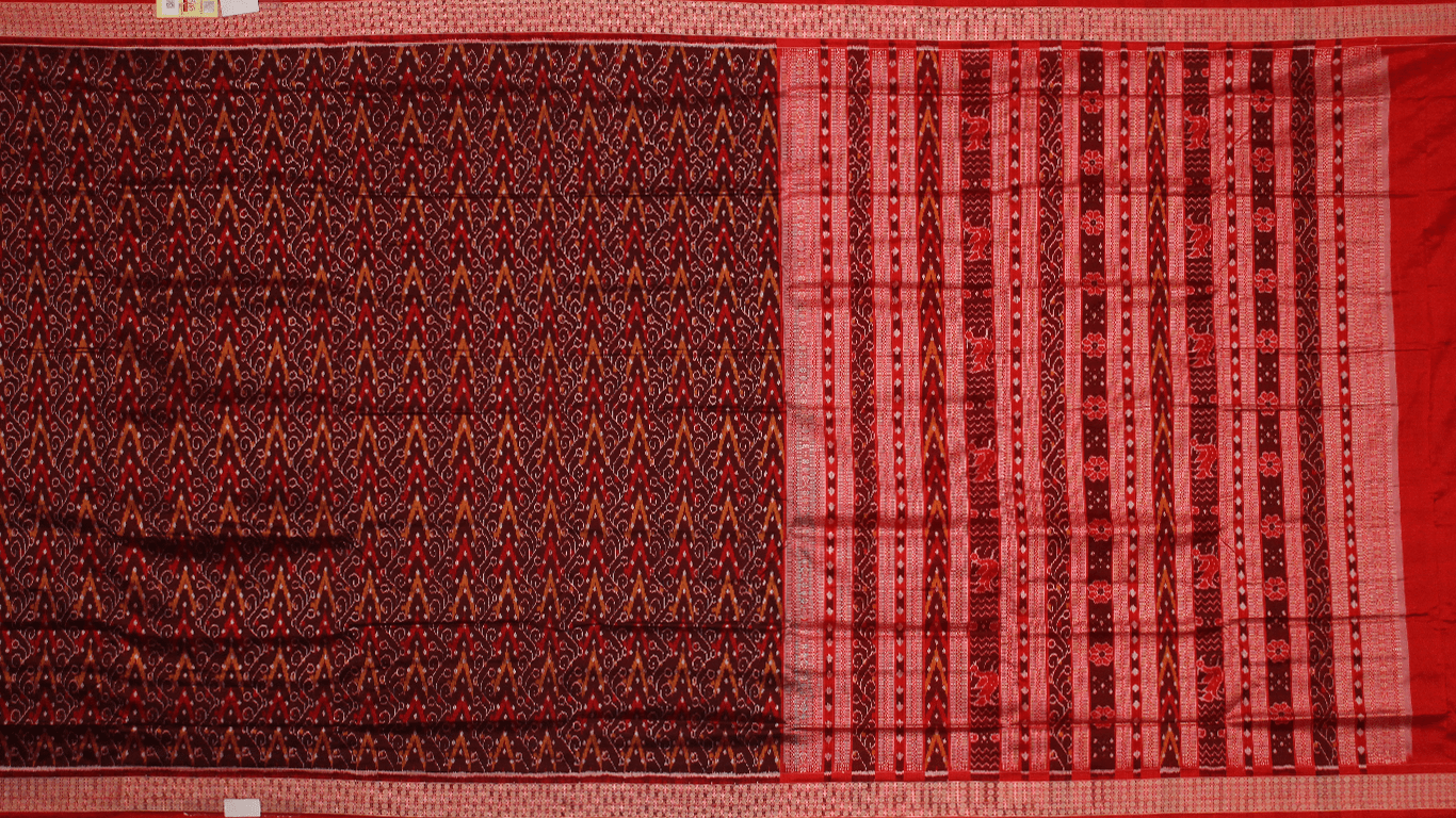 Handloom Sambalpuri Ikkat Silk Saree Handloom Saree_Sambalpuri Silk Priyadarshini Handloom 