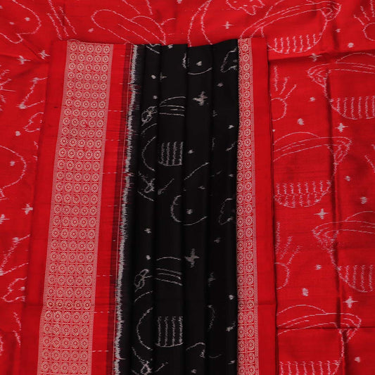 Handloom Sambalpuri Ikkat Silk Saree Handloom Saree_Sambalpuri Silk Priyadarshini Handloom 