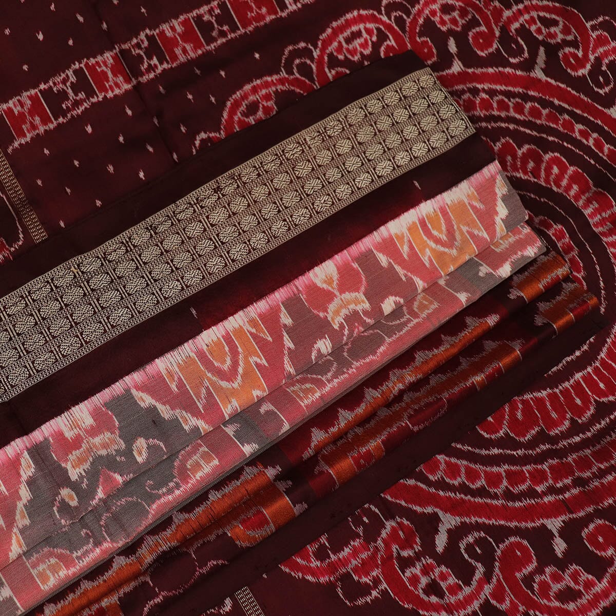 Handloom Sambalpuri Ikkat Silk Saree Handloom Saree_Sambalpuri Silk Priyadarshini Handloom 