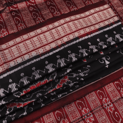 Handloom Sambalpuri Ikkat Silk Saree Handloom Saree_Sambalpuri Silk Priyadarshini Handloom 