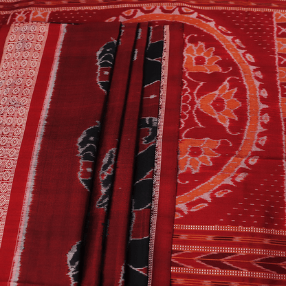 Handloom Sambalpuri Ikkat Silk Saree Handloom Saree_Sambalpuri Silk Priyadarshini Handloom 