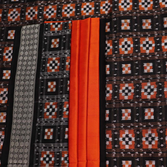 Handloom Sambalpuri Ikkat Silk Saree Handloom Saree_Sambalpuri Silk Priyadarshini Handloom 