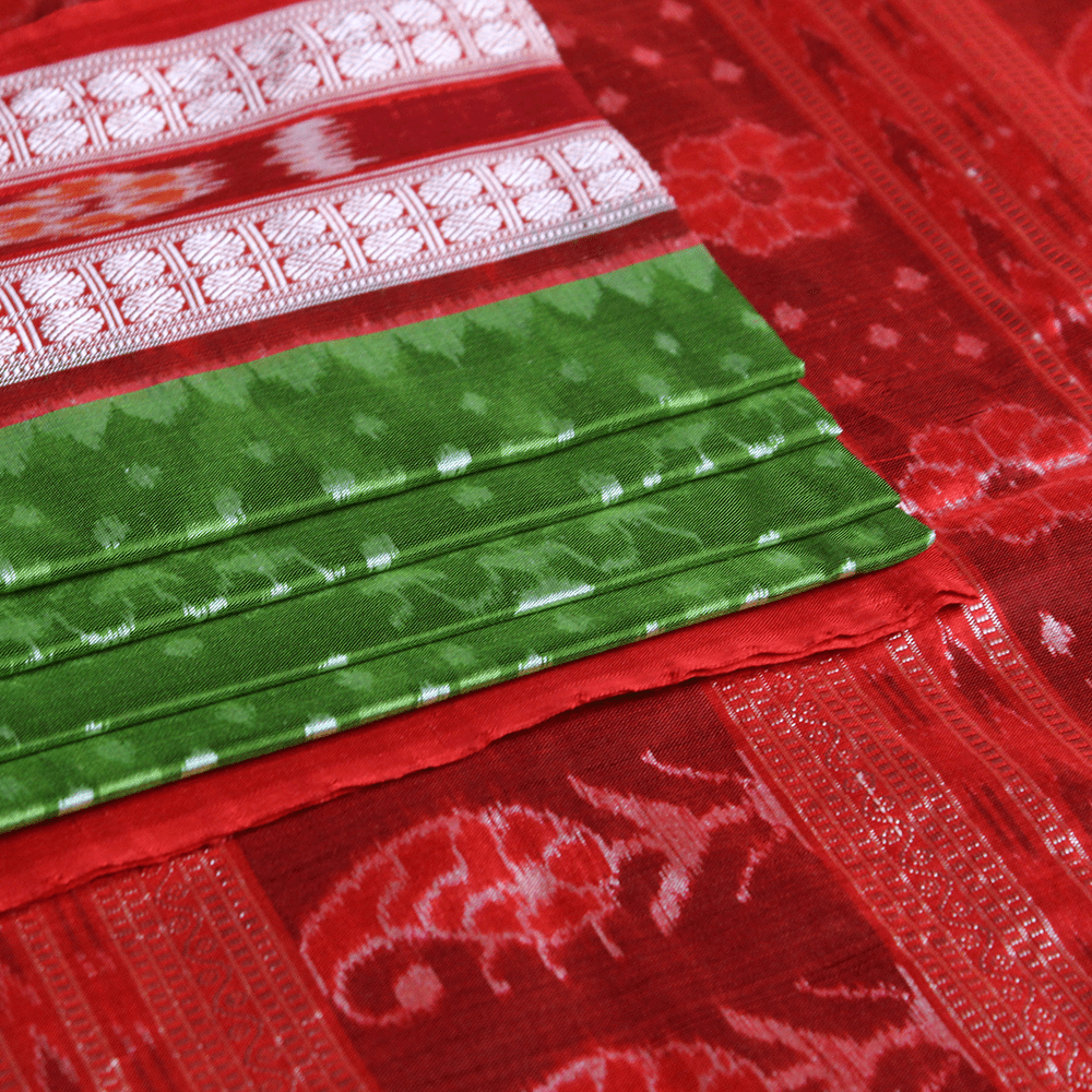 Handloom Sambalpuri Ikkat Silk Saree Handloom Saree_Sambalpuri Silk Priyadarshini Handloom 