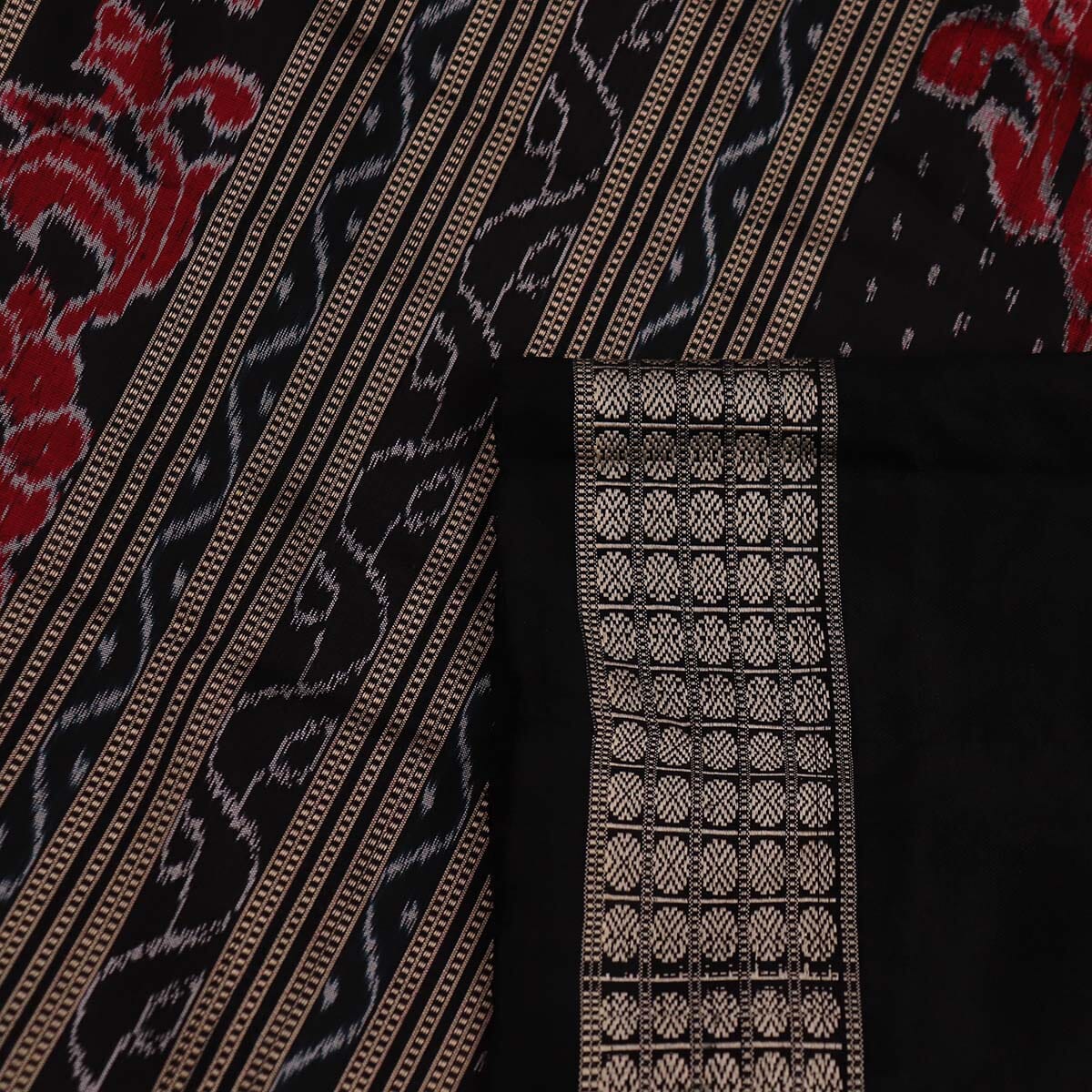Handloom Sambalpuri Ikkat Silk Saree Handloom Saree_Sambalpuri Silk Priyadarshini Handloom 