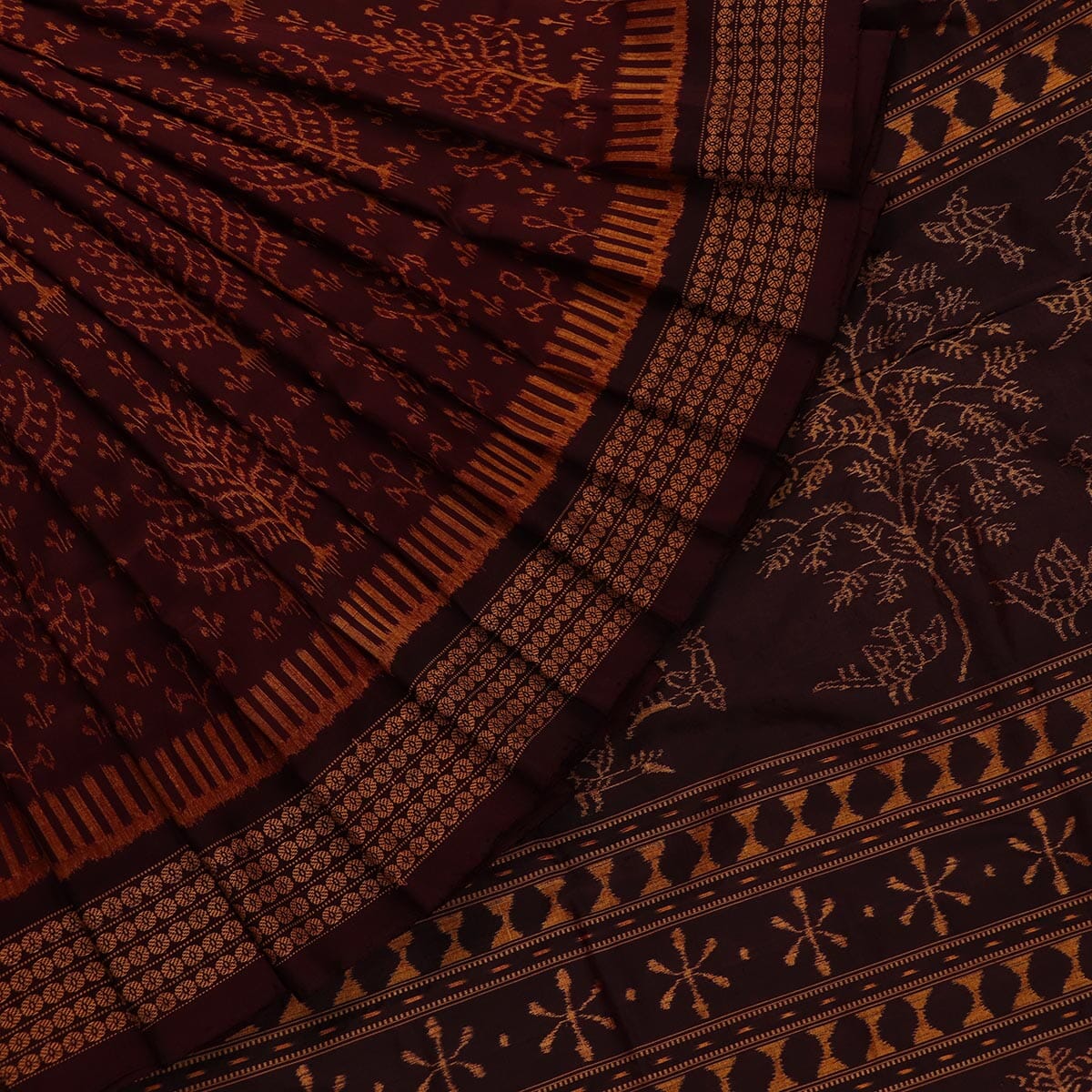 Handloom Sambalpuri Ikkat Silk Saree Handloom Saree_Sambalpuri Silk Priyadarshini Handloom 