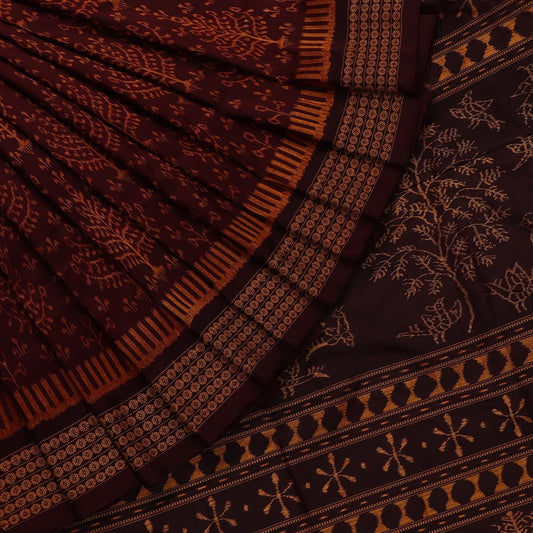 Handloom Sambalpuri Ikkat Silk Saree Handloom Saree_Sambalpuri Silk Priyadarshini Handloom 