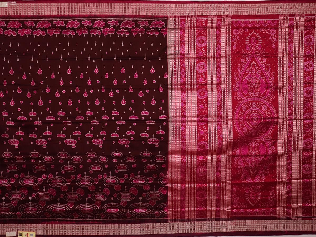 Handloom Sambalpuri Ikkat Silk Saree Handloom Saree_Sambalpuri Silk Priyadarshini Handloom 