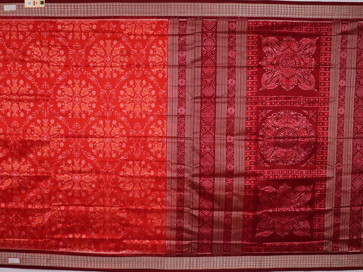 Handloom Sambalpuri Ikkat Silk Saree Handloom Saree_Sambalpuri Silk Priyadarshini Handloom 